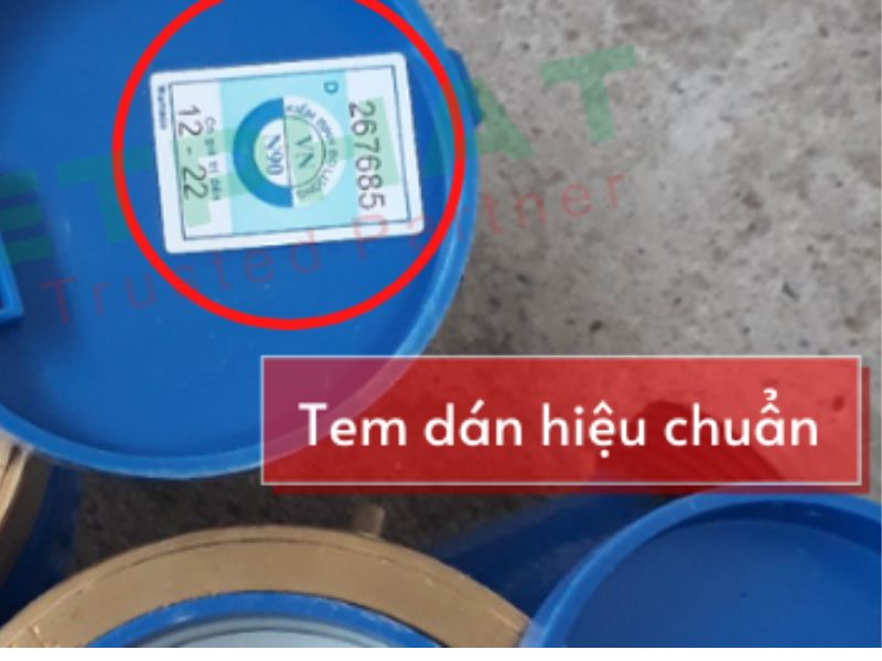 Tem kiểm định nước như thế nào là đạt chuẩn? 