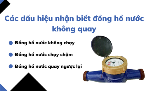 Hướng dẫn cách khắc phục đồng hồ nước không quay đơn giản 