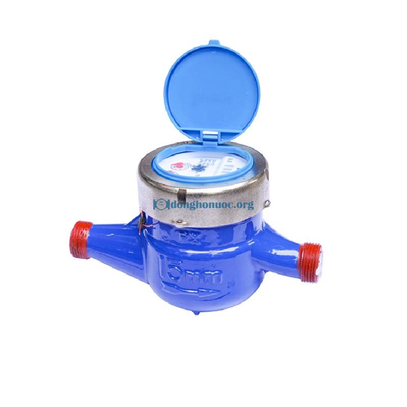 Đồng hồ nước Zermat DN-15SS ( mặt thép ) phi 21
