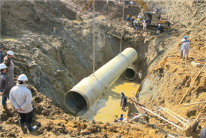 Vấn đề đường ống nước sông đà vỡ nhiều lần
