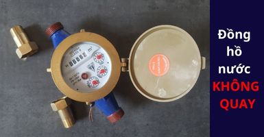 Nguyên nhân và cách khắc phục đồng hồ nước không quay hoặc quay chậm