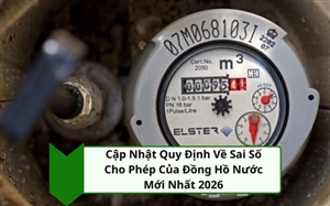 Cập Nhật Quy Định Về Sai Số Cho Phép Của Đồng Hồ Nước Mới Nhất 2026
