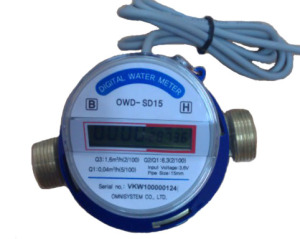 Đồng hồ nước điện tử OWD-SD15