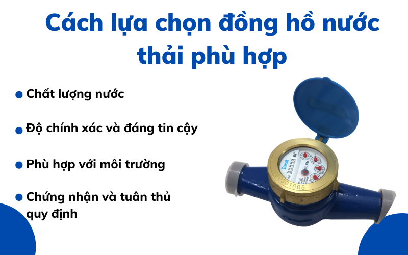 đồng hồ nước thải