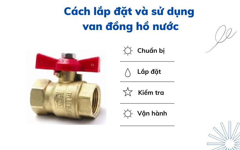 van đồng hồ nước