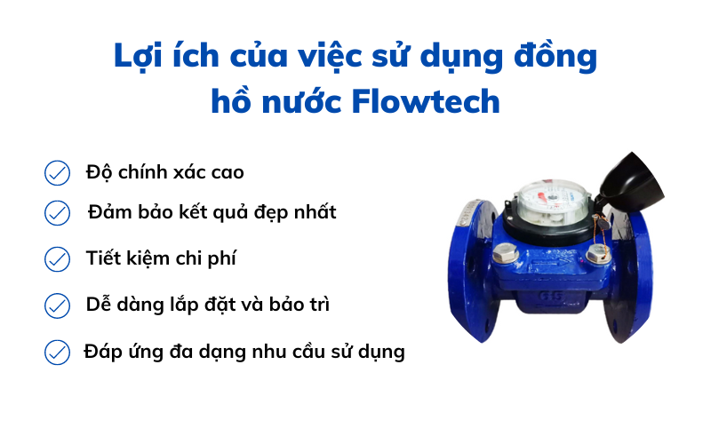 đồng hồ nước flowtech