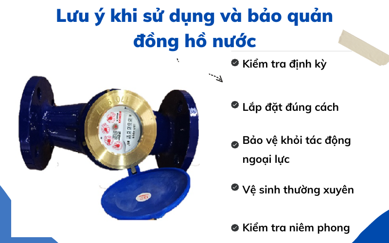 đồng hồ nước sinh hoạt