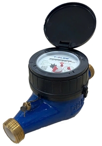 Đồng hồ nước sạch T-flow TFM DN40 cấp 2 vỏ đồng