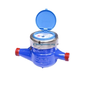 Đồng hồ nước Zermat DN-15SS ( mặt thép ) phi 21