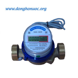 Đồng hồ nước lạnh điện tử OWD-SD25