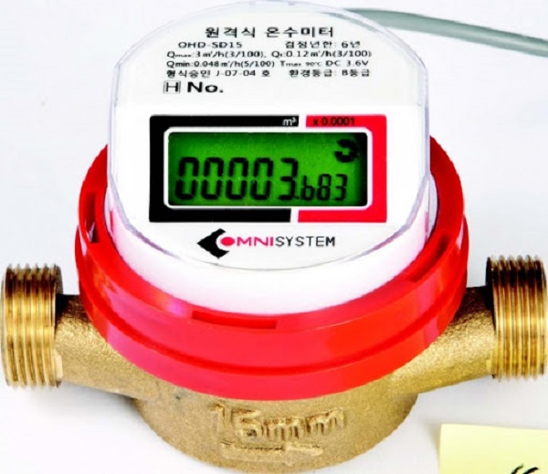 Đồng hồ đo nước nóng OMNISYSTEM OHD-SD15