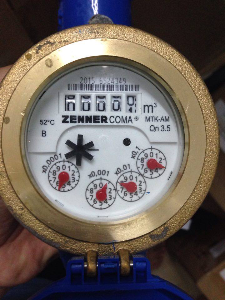 kiểm tra độ chính xác của đồng hồ nước 