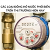 Các loại đồng hồ nước phổ biến trên thị trường hiện nay