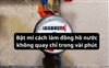 Bật mí cách làm đồng hồ nước không quay chỉ trong vài phút Bật mí cách làm đồng hồ nước không quay chỉ trong vài phút