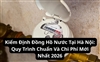 Kiểm Định Đồng Hồ Nước Tại Hà Nội: Quy Trình Chuẩn Và Chi Phí Mới Nhất 2026