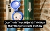 Quy Trình Thực Hiện Và Thời Hạn Thay Đồng Hồ Nước Định Kỳ Quy Trình Thực Hiện Và Thời Hạn Thay Đồng Hồ Nước Định Kỳ