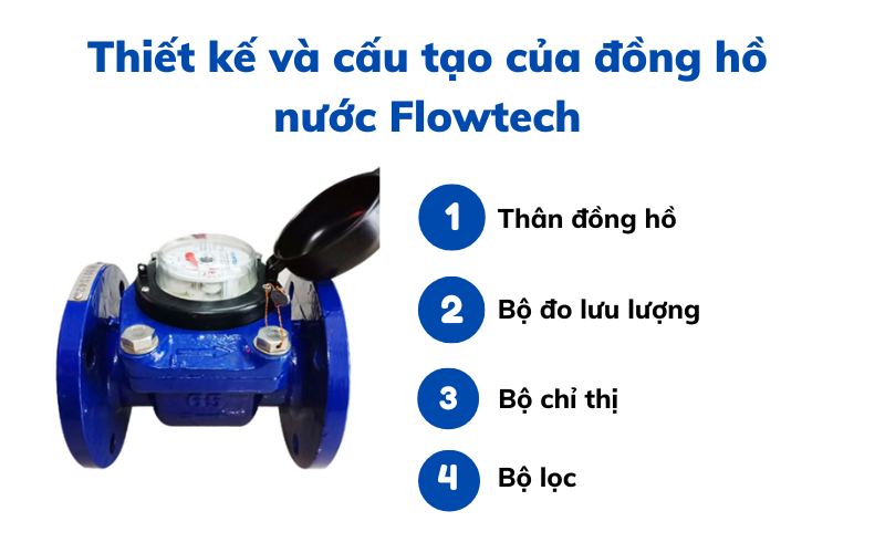 đồng hồ nước flowtech