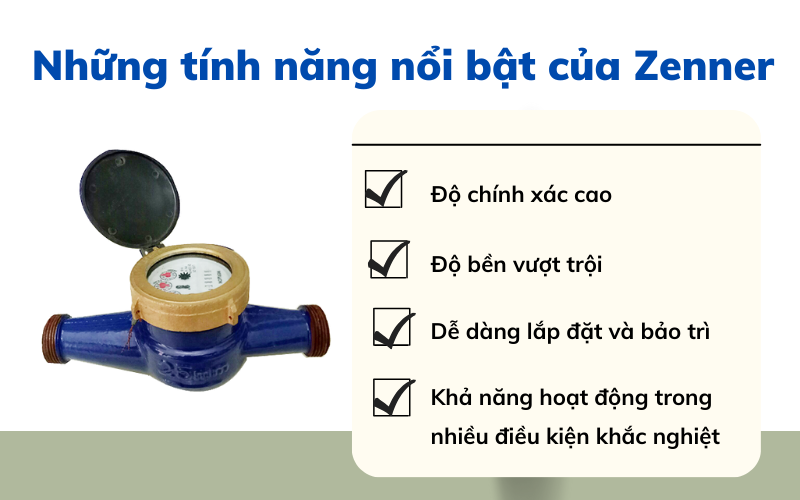 đồng hồ nước zenner