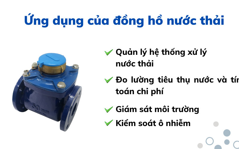 đồng hồ nước thải